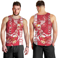 Personalized Poland Men Tank Top Two White Eagles Fighting - Wonder Print Shop