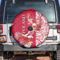 Poland Spare Tire Cover Two White Eagles Fighting - Wonder Print Shop
