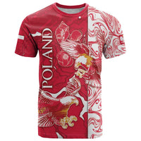 Personalized Poland T Shirt Two White Eagles Fighting - Wonder Print Shop