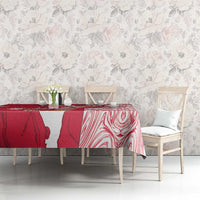 Poland Tablecloth Two White Eagles Fighting - Wonder Print Shop