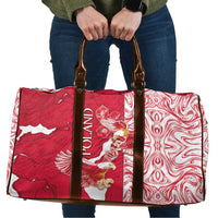 Poland Travel Bag Two White Eagles Fighting - Wonder Print Shop