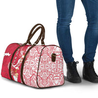 Poland Travel Bag Two White Eagles Fighting - Wonder Print Shop