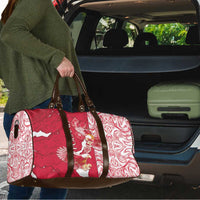 Poland Travel Bag Two White Eagles Fighting - Wonder Print Shop