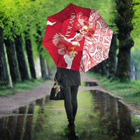Poland Umbrella Two White Eagles Fighting - Wonder Print Shop