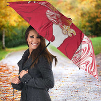 Poland Umbrella Two White Eagles Fighting - Wonder Print Shop