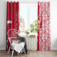 Poland Window Curtain Two White Eagles Fighting - Wonder Print Shop