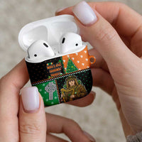 Ireland Christmas AirPods Case Wren Boy With Shamrock Xmas Tree - Wonder Print Shop