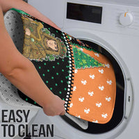 Ireland Christmas Bathroom Set Wren Boy With Shamrock Xmas Tree - Wonder Print Shop