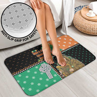 Ireland Christmas Bathroom Set Wren Boy With Shamrock Xmas Tree - Wonder Print Shop