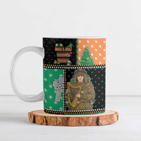 Ireland Christmas Ceramic Mug Wren Boy With Shamrock Xmas Tree - Wonder Print Shop
