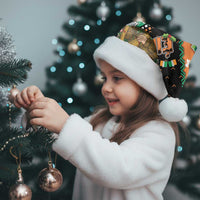 Ireland Christmas Santa Hat Wren Boy With Shamrock Xmas Tree - Wonder Print Shop
