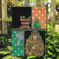 Ireland Christmas Garden Flag Wren Boy With Shamrock Xmas Tree - Wonder Print Shop