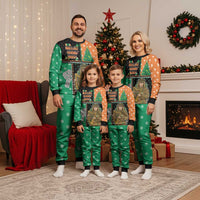 Ireland Christmas Pajama Set Wren Boy With Shamrock Xmas Tree - Wonder Print Shop