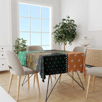 Ireland Christmas Tablecloth Wren Boy With Shamrock Xmas Tree - Wonder Print Shop