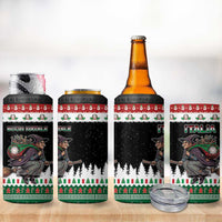 Italy Christmas 4 in 1 Can Cooler Tumbler La Befana Buon Natale - Wonder Print Shop