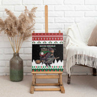 Italy Christmas Canvas Wall Art La Befana Buon Natale - Wonder Print Shop