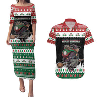 Italy Christmas Couples Matching Puletasi and Hawaiian Shirt La Befana Buon Natale - Wonder Print Shop