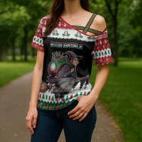 Italy Christmas Cross Shoulder Shirt La Befana Buon Natale - Wonder Print Shop
