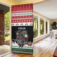 Italy Christmas Door Cover La Befana Buon Natale - Wonder Print Shop