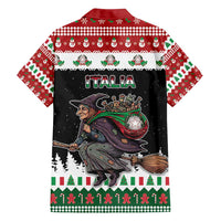 Italy Christmas Family Matching Tank Maxi Dress and Hawaiian Shirt La Befana Buon Natale - Wonder Print Shop