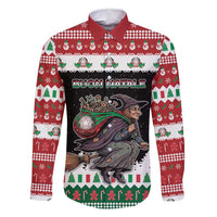 Italy Christmas Family Matching Tank Maxi Dress and Hawaiian Shirt La Befana Buon Natale - Wonder Print Shop