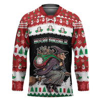 Italy Christmas Hockey Jersey La Befana Buon Natale - Wonder Print Shop