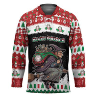 Italy Christmas Hockey Jersey La Befana Buon Natale - Wonder Print Shop
