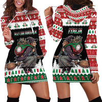 Italy Christmas Hoodie Dress La Befana Buon Natale - Wonder Print Shop