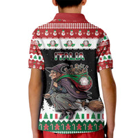 Italy Christmas Kid Polo Shirt La Befana Buon Natale - Wonder Print Shop
