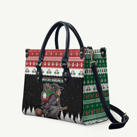 Italy Christmas Leather Bag La Befana Buon Natale - Wonder Print Shop