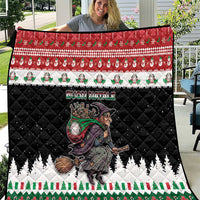 Italy Christmas Quilt La Befana Buon Natale - Wonder Print Shop