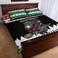 Italy Christmas Quilt Bed Set La Befana Buon Natale - Wonder Print Shop