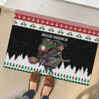 Italy Christmas Rubber Doormat La Befana Buon Natale - Wonder Print Shop