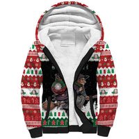 Italy Christmas Sherpa Hoodie La Befana Buon Natale - Wonder Print Shop