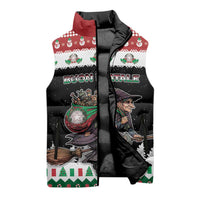 Italy Christmas Sleeveless Puffer Jacket La Befana Buon Natale - Wonder Print Shop