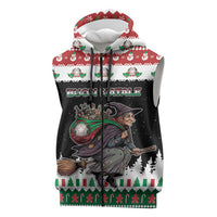 Italy Christmas Sleeveless Zip Hoodie La Befana Buon Natale - Wonder Print Shop