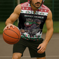 Italy Christmas Sleeveless Zip Hoodie La Befana Buon Natale - Wonder Print Shop