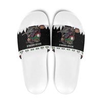 Italy Christmas Slide Sandals La Befana Buon Natale - Wonder Print Shop