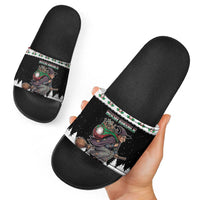 Italy Christmas Slide Sandals La Befana Buon Natale - Wonder Print Shop