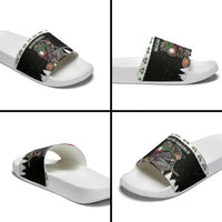 Italy Christmas Slide Sandals La Befana Buon Natale - Wonder Print Shop