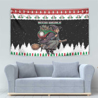 Italy Christmas Tapestry La Befana Buon Natale - Wonder Print Shop