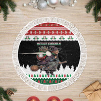 Italy Christmas Tree Skirt La Befana Buon Natale - Wonder Print Shop
