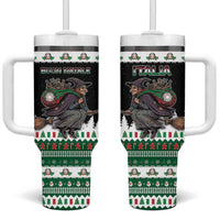 Italy Christmas Tumbler With Handle La Befana Buon Natale - Wonder Print Shop
