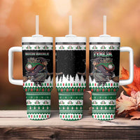 Italy Christmas Tumbler With Handle La Befana Buon Natale - Wonder Print Shop