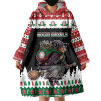 Italy Christmas Wearable Blanket Hoodie La Befana Buon Natale - Wonder Print Shop