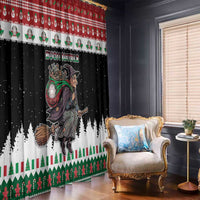 Italy Christmas Window Curtain La Befana Buon Natale - Wonder Print Shop