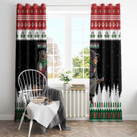 Italy Christmas Window Curtain La Befana Buon Natale - Wonder Print Shop