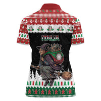 Italy Christmas Women Polo Shirt La Befana Buon Natale - Wonder Print Shop