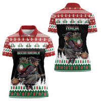 Italy Christmas Women Polo Shirt La Befana Buon Natale - Wonder Print Shop