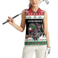 Italy Christmas Women Sleeveless Polo Shirt La Befana Buon Natale - Wonder Print Shop